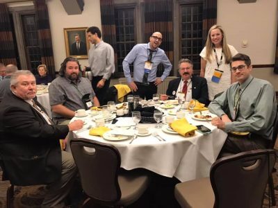Membership Meeting Dale Baker Table 400x300